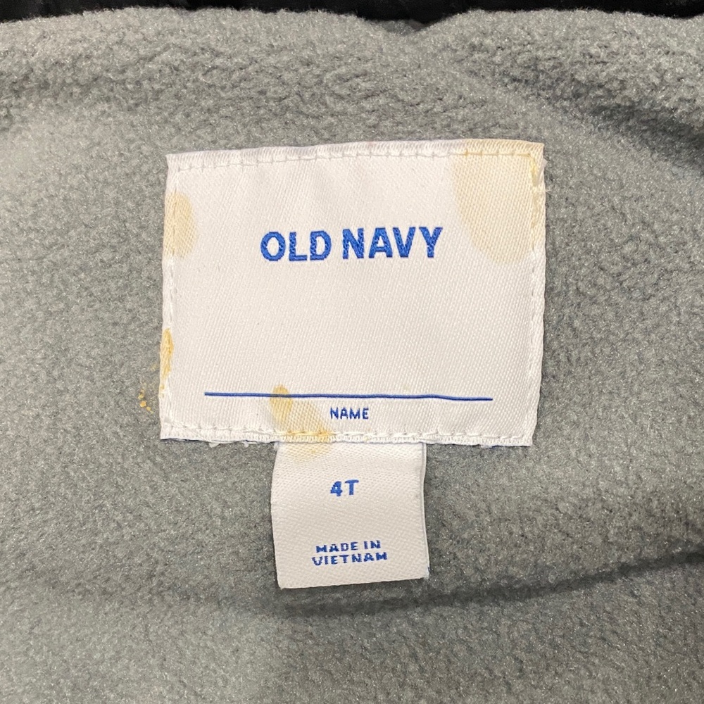 Old Navy Kids Puffer Vest - Red, Gray, and Black - Picture 2 of 8